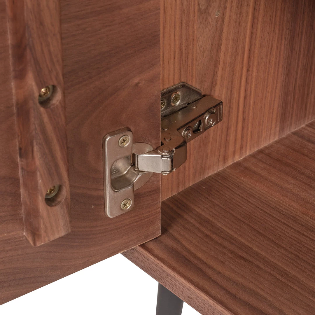 MOES ALASKA MID-CENTURY SLATTED WALNUT BUFFET Furniture 10 MOES ALASKA MID-CENTURY SLATTED WALNUT BUFFET Furniture