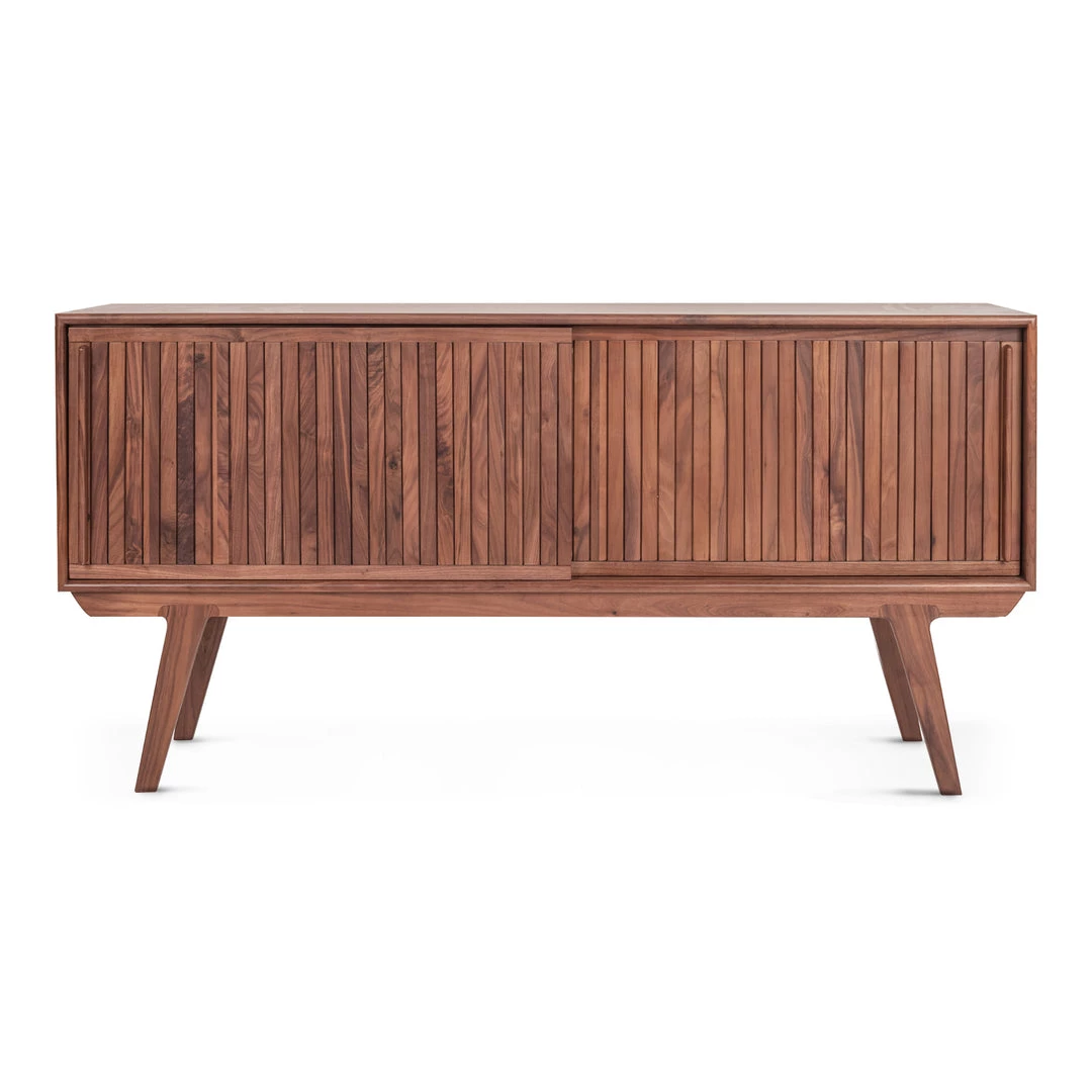MOES ALASKA MID-CENTURY SLATTED WALNUT BUFFET Furniture 1 MOES ALASKA MID-CENTURY SLATTED WALNUT BUFFET Furniture
