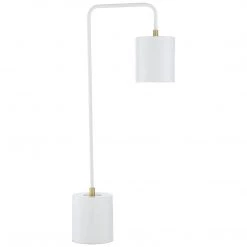 SURYA ALTO TASK LAMP: GLOSS WHITE Lighting