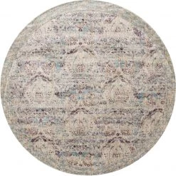 Loloi Rug ANASTASIA AF-05 SILVER / PLUM
