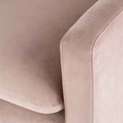 NUEVO Living Room ANDERS VELVET VELOUR ARM CHAIR