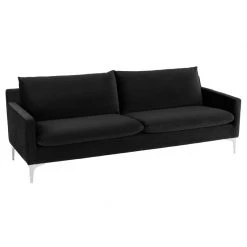 NUEVO ANDERS VELVET VELOUR SOFA