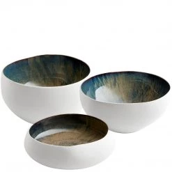 CYAN ANDROID BOWL Pillows + Decor