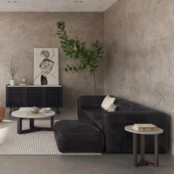 MOES LUXE DREAM MODULAR SECTIONAL ANTIQUE BLACK