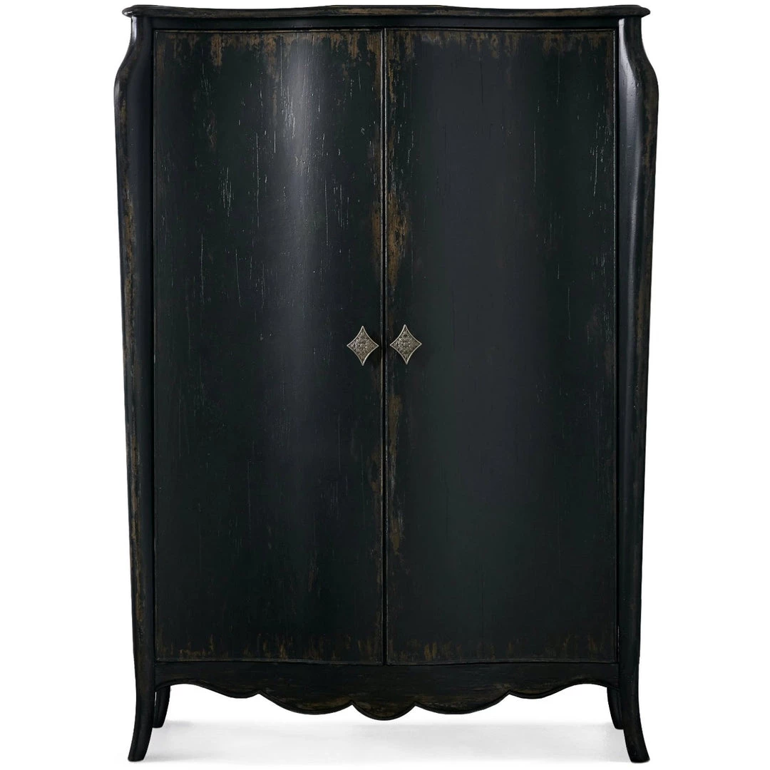 HOOKER ARMOIRE EN NOIR 4 HOOKER ARMOIRE EN NOIR
