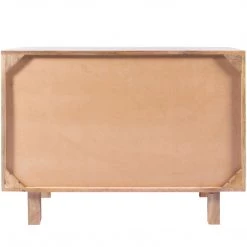 MOES ASHTON MANGO WOOD + CANE CHEST Bedroom