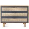 MOES ASHTON MANGO WOOD + CANE CHEST Bedroom