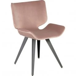 NUEVO ASTRID VELOUR VELVET DINING CHAIR 23 NUEVO ASTRID VELOUR VELVET DINING CHAIR