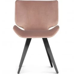 NUEVO ASTRID VELOUR VELVET DINING CHAIR 22 NUEVO ASTRID VELOUR VELVET DINING CHAIR