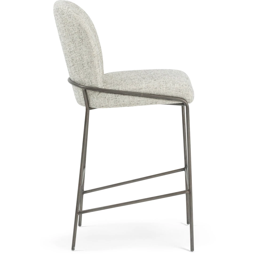FOUR HANDS ASTRUD BAR STOOL: LYON PEWTER 2 FOUR HANDS ASTRUD BAR STOOL: LYON PEWTER