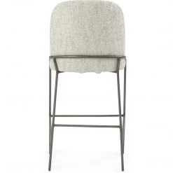 FOUR HANDS ASTRUD BAR STOOL: LYON PEWTER 12 FOUR HANDS ASTRUD BAR STOOL: LYON PEWTER