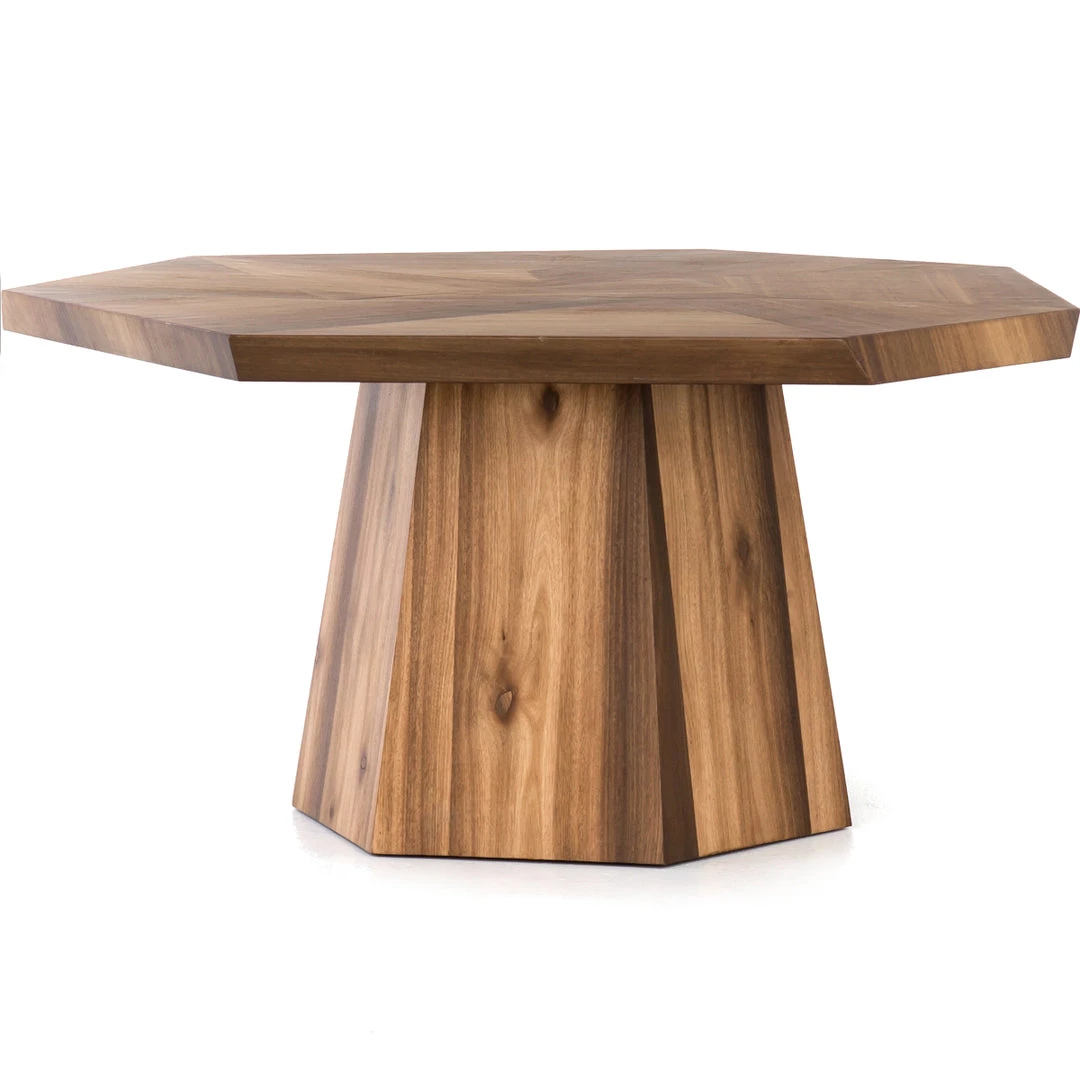 FOUR HANDS ASYMMETRIC 60"RD YUKAS DINING TABLE 2 FOUR HANDS ASYMMETRIC 60"RD YUKAS DINING TABLE