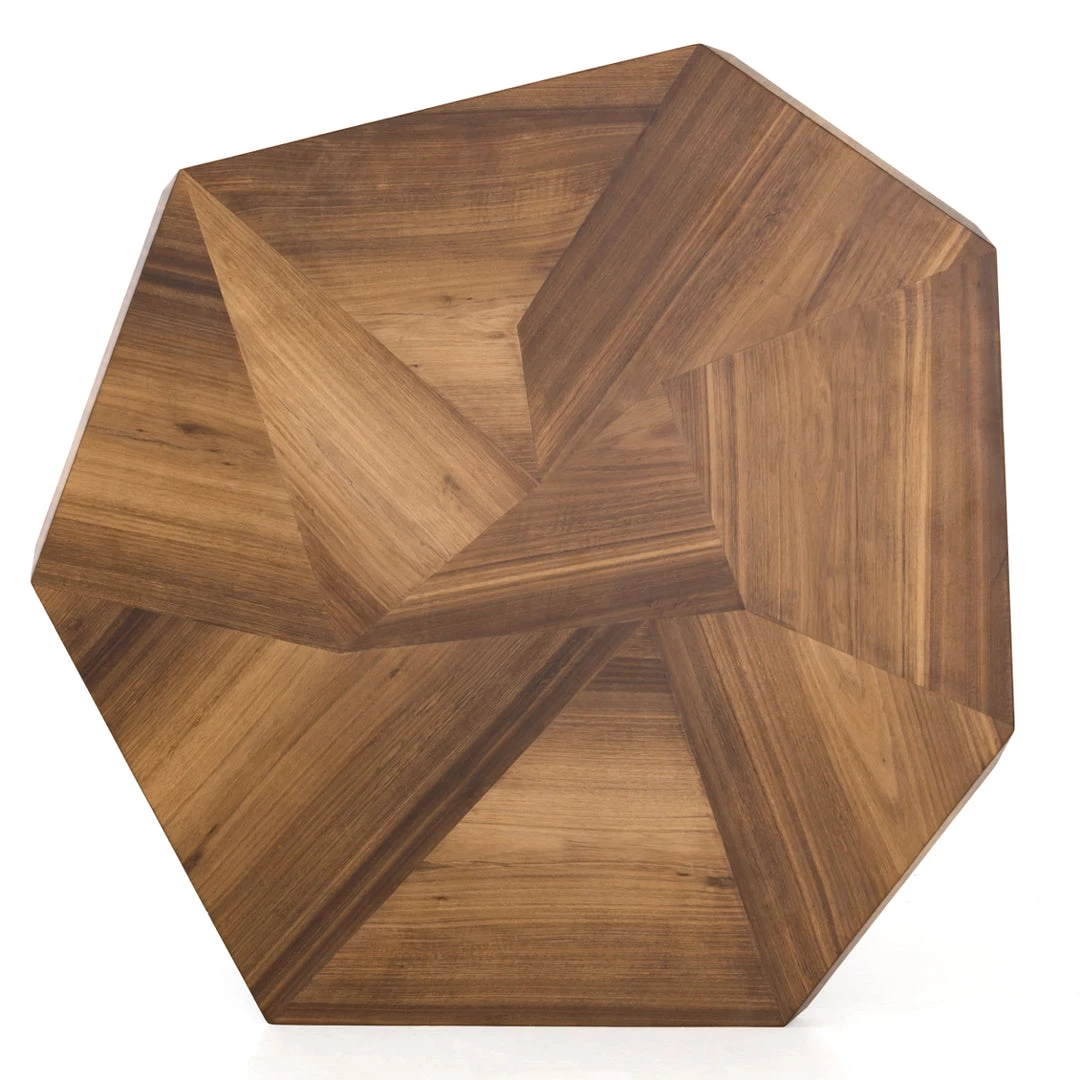 FOUR HANDS ASYMMETRIC 60"RD YUKAS DINING TABLE 4 FOUR HANDS ASYMMETRIC 60"RD YUKAS DINING TABLE