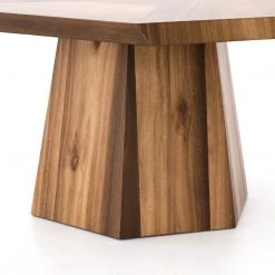FOUR HANDS ASYMMETRIC 60"RD YUKAS DINING TABLE 11 FOUR HANDS ASYMMETRIC 60