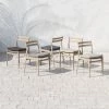 FOUR HANDS ATHERTON OUTDOOR DINING CHAIR: WASHED BROWN