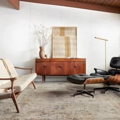 Loloi AXEL 02 RUG: SILVER / SPICE