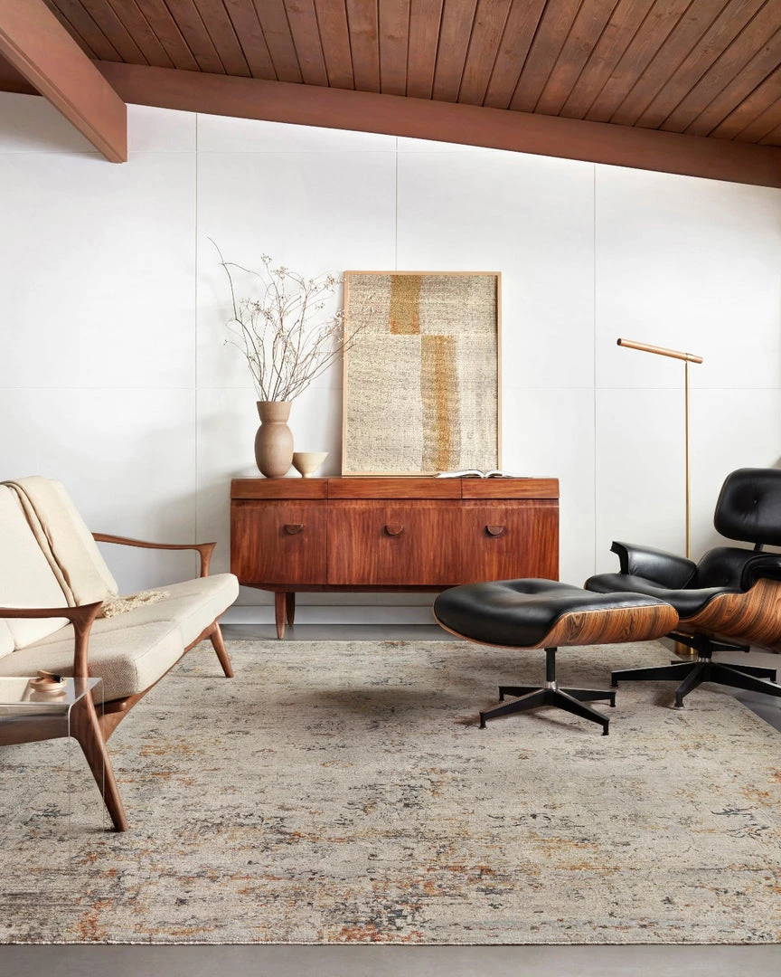 Loloi AXEL 02 RUG: SILVER / SPICE 2 Loloi AXEL 02 RUG: SILVER / SPICE