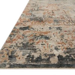 Loloi AXEL RUG 05: SAND, GRAPHITE, RUST