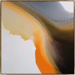 L ART "ABSTRACT FORM 6" CANVAS ART Wall Art