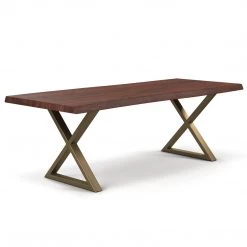 URBIA BROOKS LIVE EDGE DINING TABLE: AMERICANO Kitchen + Dining
