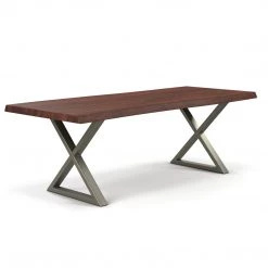 URBIA BROOKS LIVE EDGE DINING TABLE: AMERICANO Kitchen + Dining