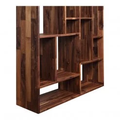 MOES REVEL HARDWOOD PLANK BOOKSHELF