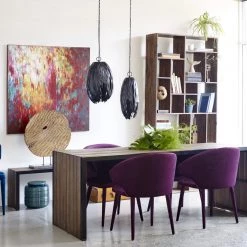 MOES REVEL HARDWOOD PLANK BOOKSHELF