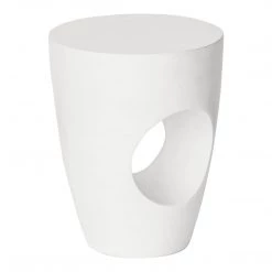 MOES Furniture NOMO IVORY CONCRETE STOOL