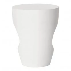 MOES Furniture NOMO IVORY CONCRETE STOOL