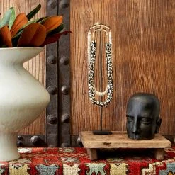 CYAN OFF THE TOP SCULPTURE Pillows + Decor