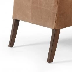 FOUR HANDS LEATHER BUCKLE STRAPPED CHAIR 20 FOUR HANDS LEATHER BUCKLE STRAPPED CHAIR