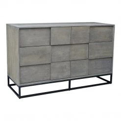 MOES Furniture DEVON DRESSER: GREY