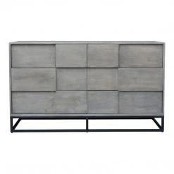 MOES Furniture DEVON DRESSER: GREY