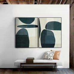 L ART "BALANCING ACT II" CANVAS ART Wall Art