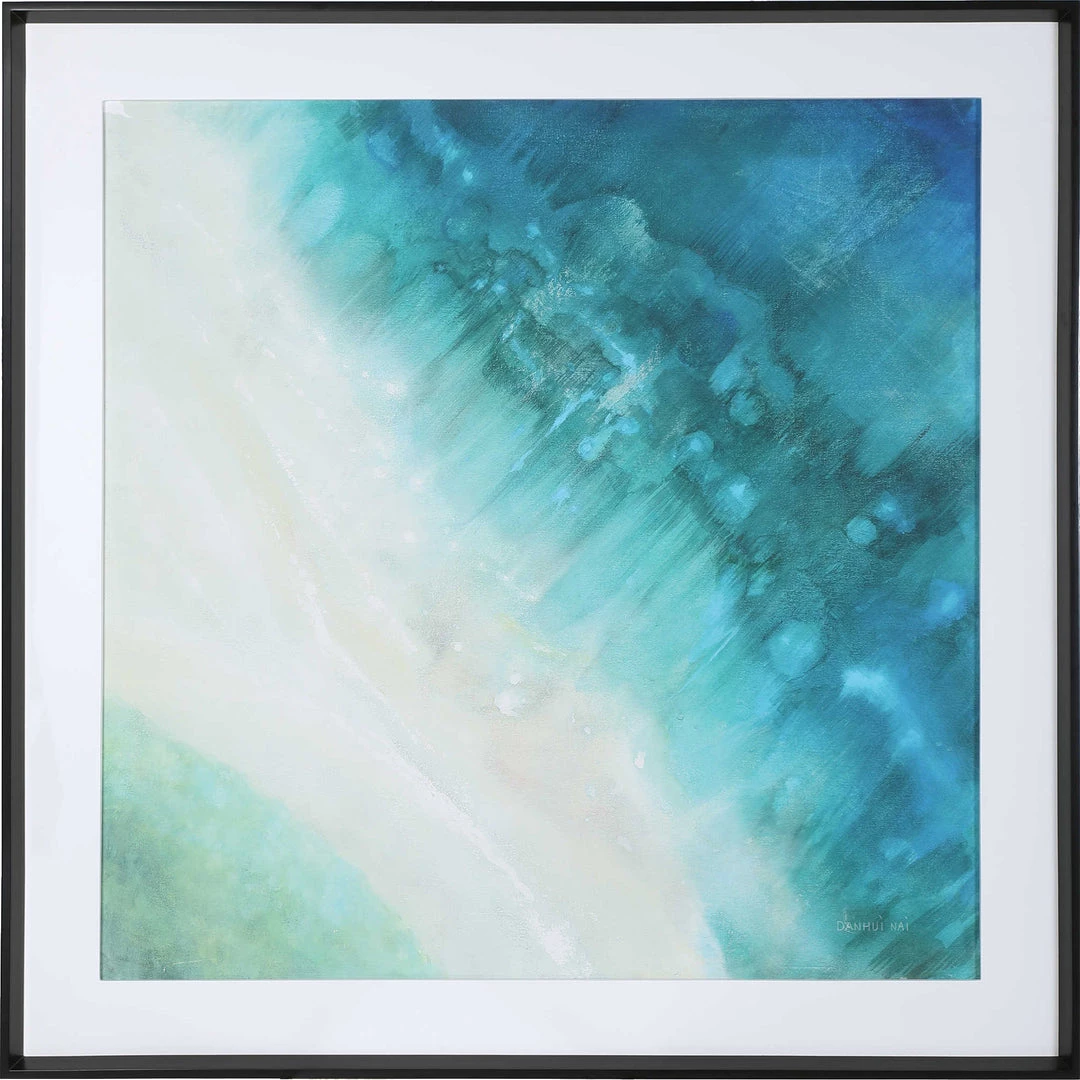 UTTERMOST "BIRD'S-EYE VIEW" GLASS FRAMED PRINT 1 UTTERMOST "BIRD'S-EYE VIEW" GLASS FRAMED PRINT