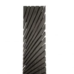 PHILLIPS COLLECTION CHARRED BLACK WOOD ABSTRACT FLOOR SCULPTURES