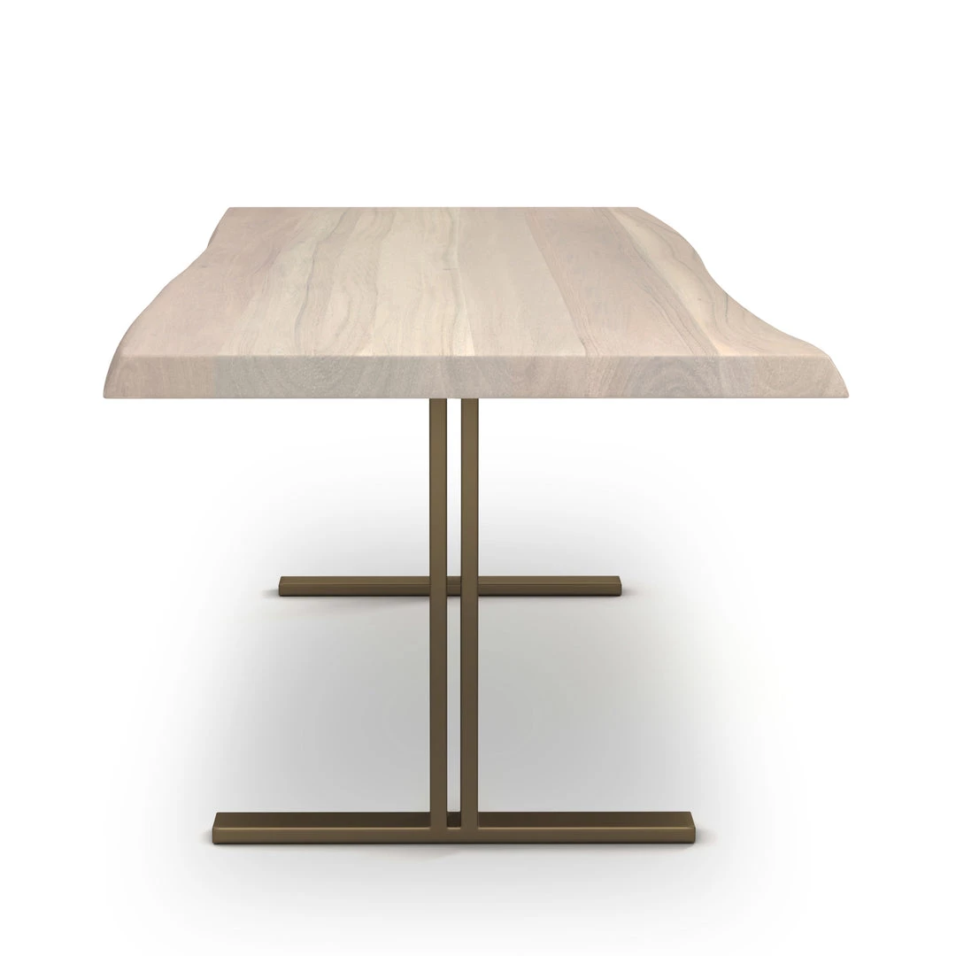 URBIA Kitchen + Dining BROOKS LIVE EDGE DINING TABLE: WHITE WASH 11 URBIA Kitchen + Dining BROOKS LIVE EDGE DINING TABLE: WHITE WASH