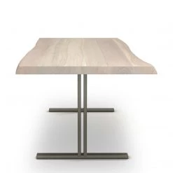 URBIA Kitchen + Dining BROOKS LIVE EDGE DINING TABLE: WHITE WASH 31 URBIA Kitchen + Dining BROOKS LIVE EDGE DINING TABLE: WHITE WASH