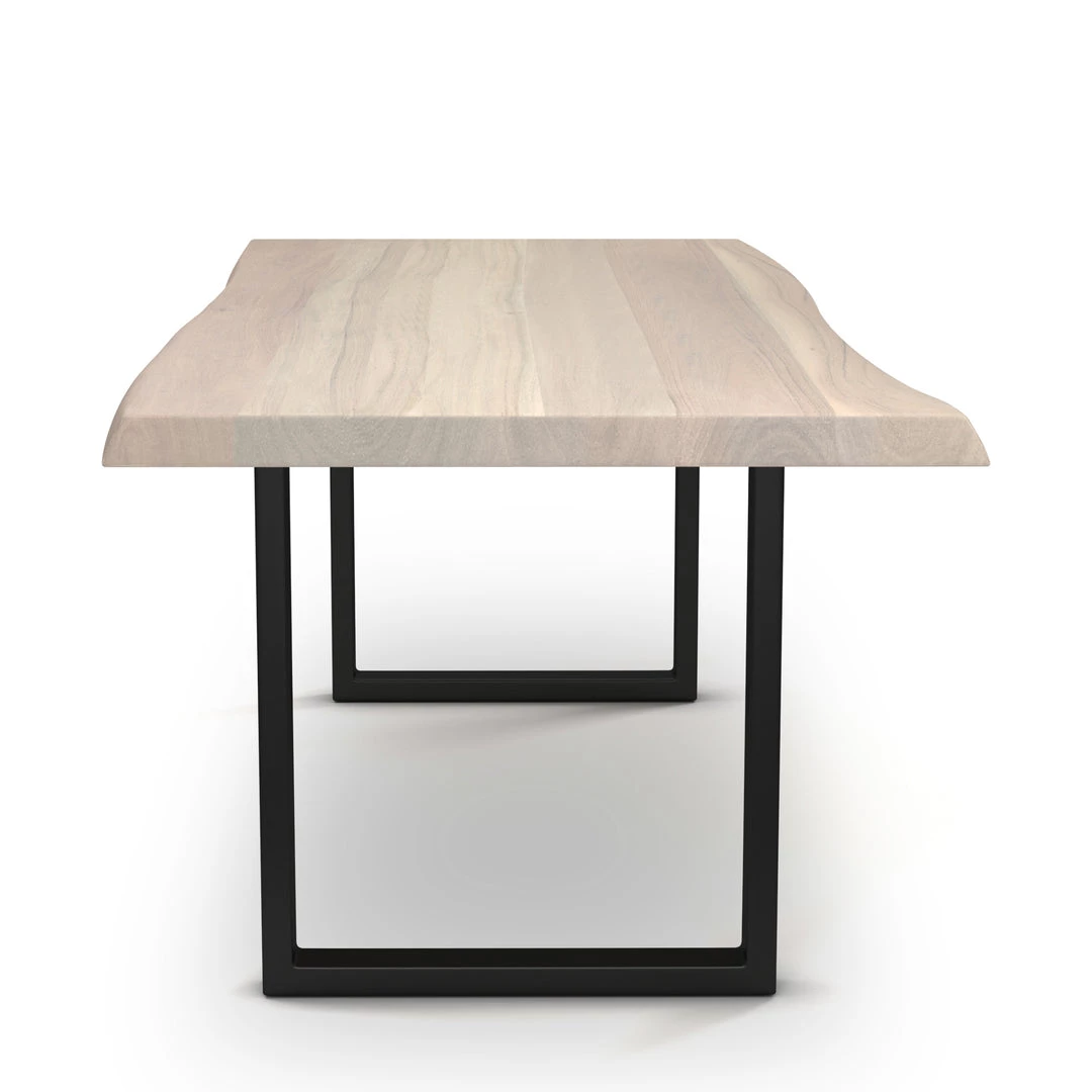 URBIA Kitchen + Dining BROOKS LIVE EDGE DINING TABLE: WHITE WASH 13 URBIA Kitchen + Dining BROOKS LIVE EDGE DINING TABLE: WHITE WASH