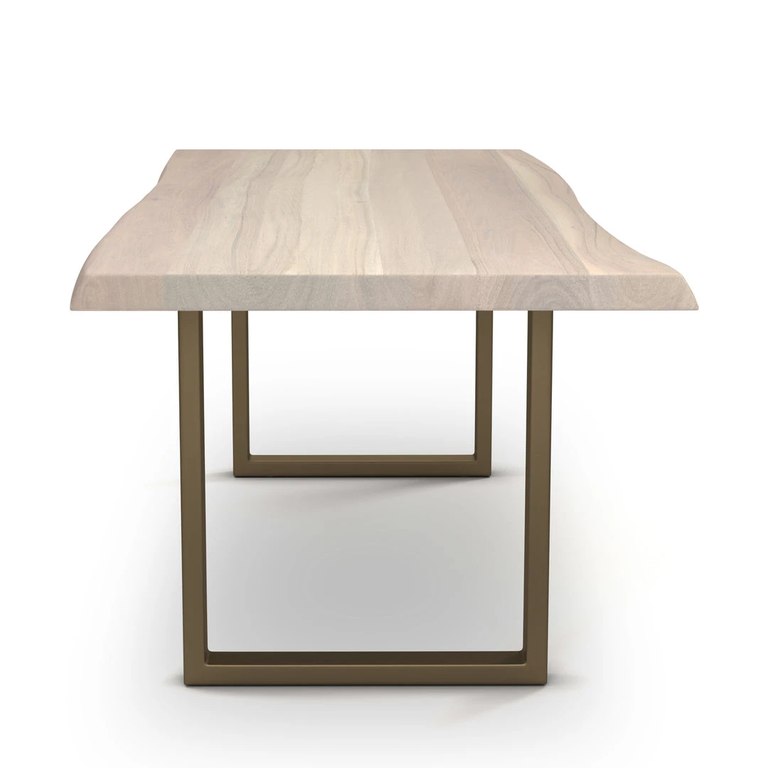 URBIA Kitchen + Dining BROOKS LIVE EDGE DINING TABLE: WHITE WASH 17 URBIA Kitchen + Dining BROOKS LIVE EDGE DINING TABLE: WHITE WASH