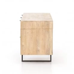 FOUR HANDS CARMEL NATURAL MANGO WOOD + CANE DESK Furniture