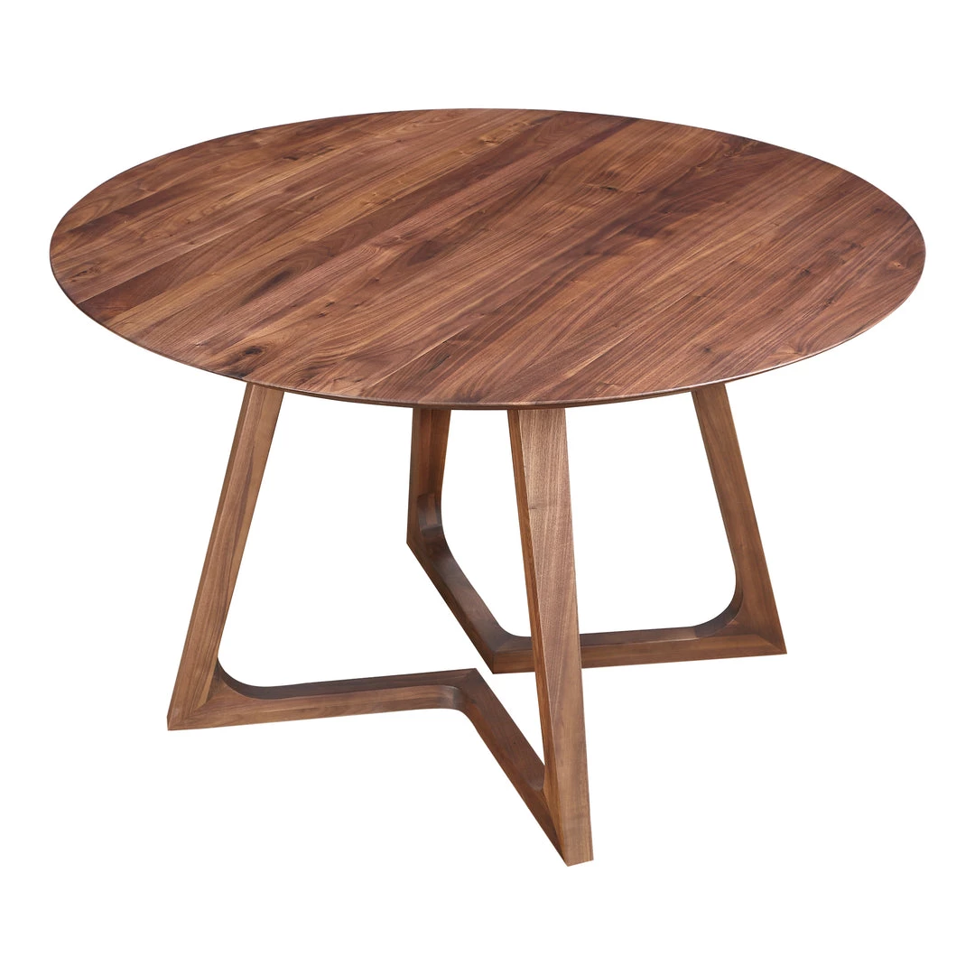 MOES GODENZA DINING TABLE ROUND WALNUT Kitchen + Dining 4 MOES GODENZA DINING TABLE ROUND WALNUT Kitchen + Dining