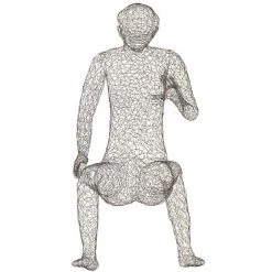 PHILLIPS COLLECTION CRAZY WIRE LOUNGING FEMALE 7 PHILLIPS COLLECTION CRAZY WIRE LOUNGING FEMALE