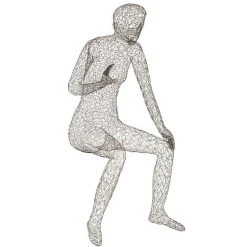 PHILLIPS COLLECTION CRAZY WIRE LOUNGING FEMALE