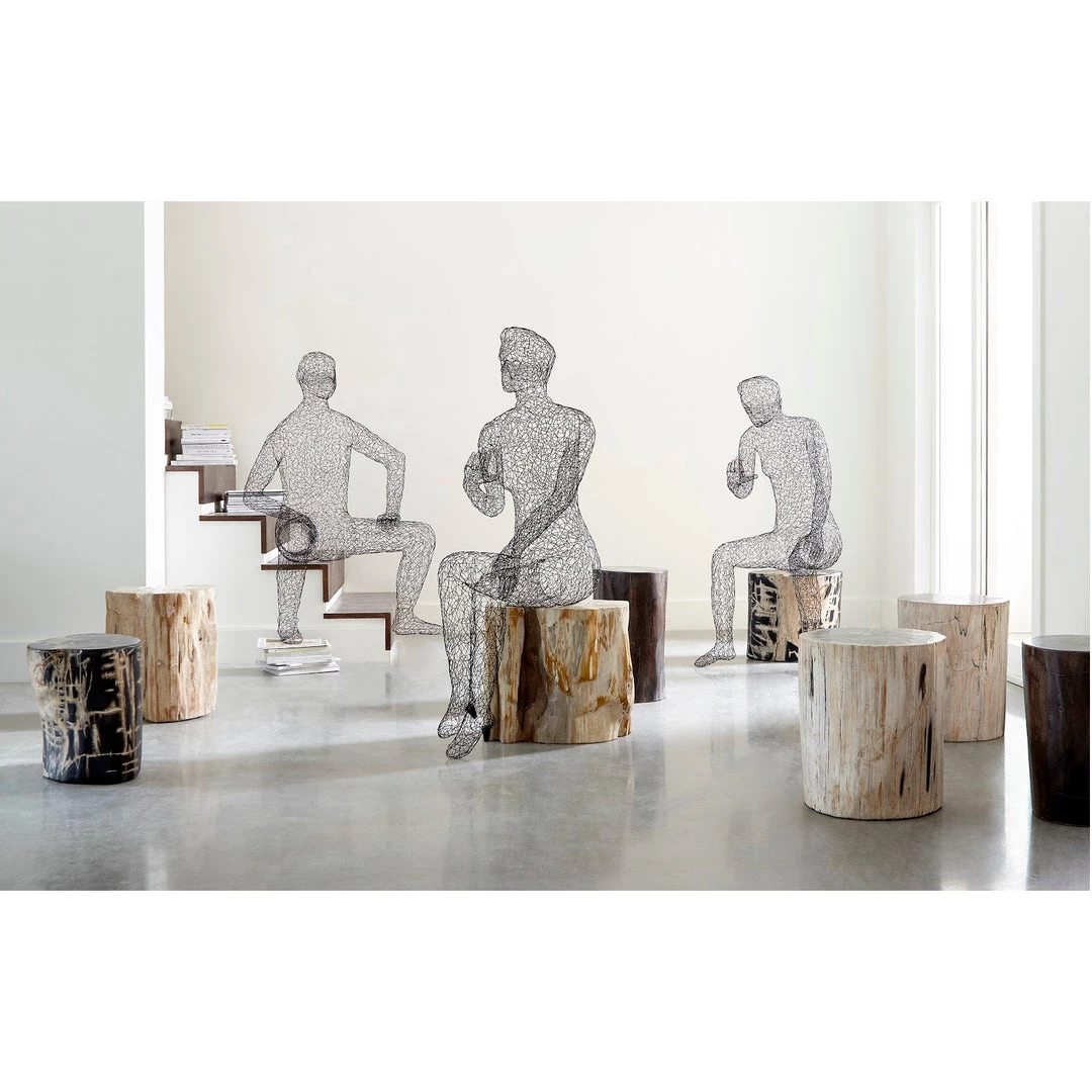 PHILLIPS COLLECTION CRAZY WIRE LOUNGING FEMALE 2 Pillows + Decor 6 PHILLIPS COLLECTION CRAZY WIRE LOUNGING FEMALE 2 Pillows + Decor