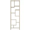 FOUR HANDS Living Room HELENA BRASS BOOKCASE 83"