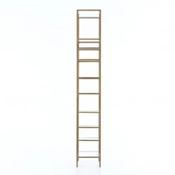 FOUR HANDS Living Room HELENA BRASS BOOKCASE 83
