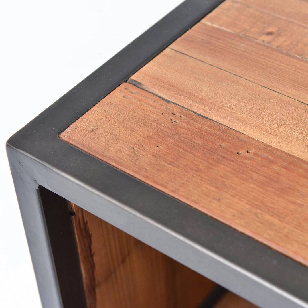 FOUR HANDS HELENA RECLAIMED PINE PLANK CONSOLE SHELF Living Room 3 FOUR HANDS HELENA RECLAIMED PINE PLANK CONSOLE SHELF Living Room