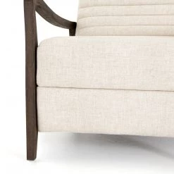 FOUR HANDS CHANCE RECLINER: NATURAL LINEN