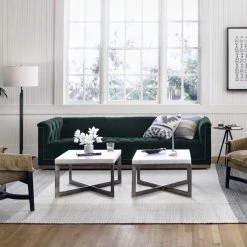 FOUR HANDS MAXX SOFA: SAPPHIRE MARINE Furniture